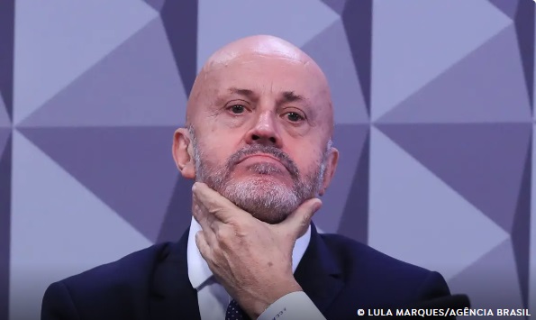 Empresário Antônio Carlos Camilo Antunes durante depoimento em comissão parlamentar no Congresso Nacional.